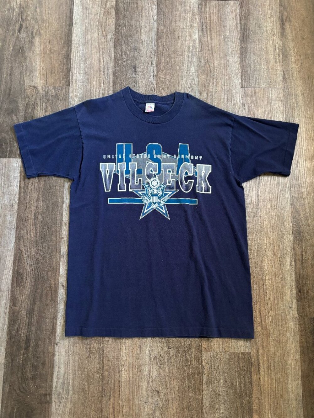 Vintage US Army x Germany Vilseck Tee Shirt Made in USA / Single Stitch
